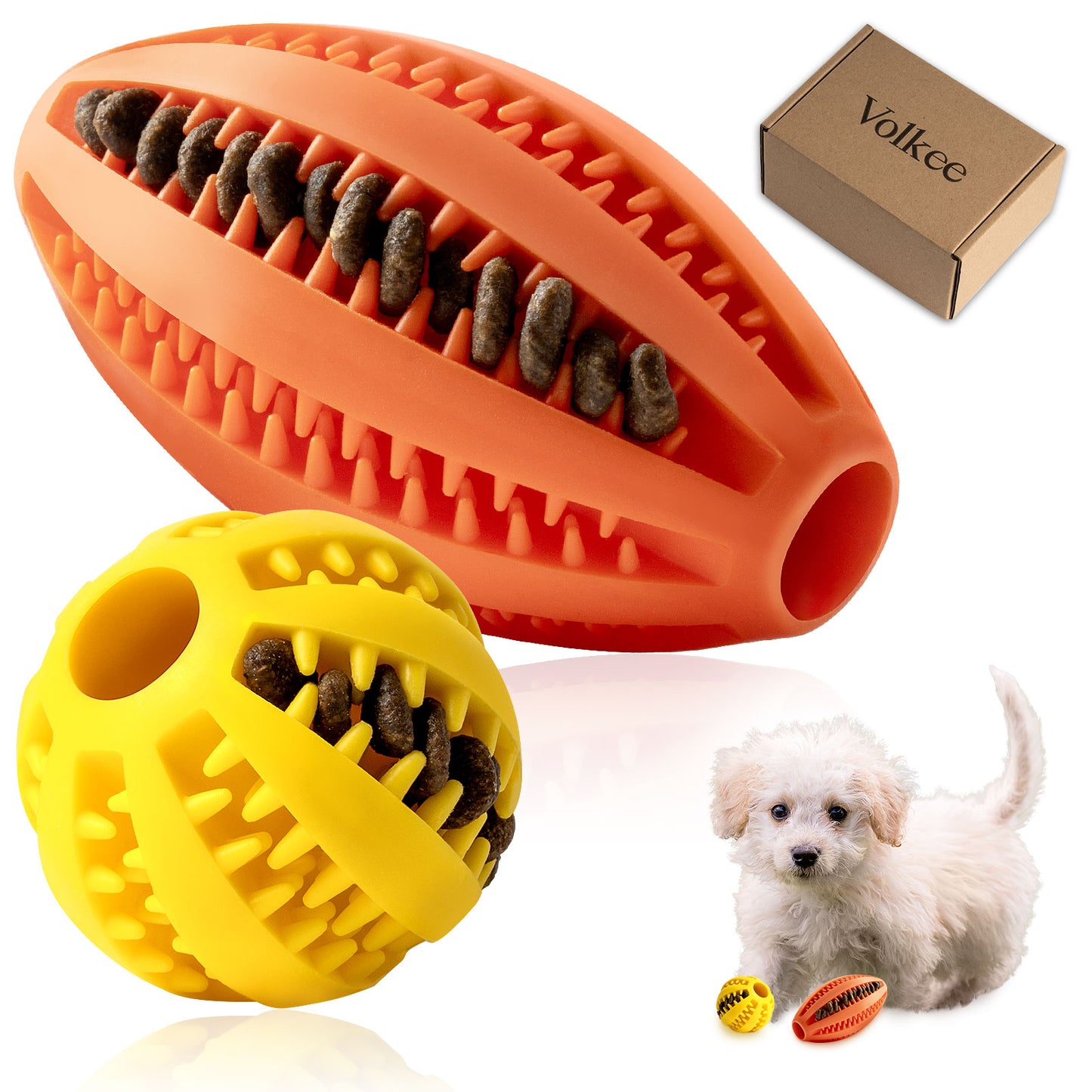 Small Dogs Teething Chew Balls
