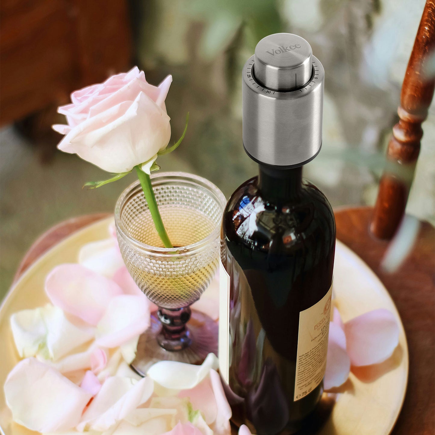 Vacuum Wine Stopper(Stainless Steel)